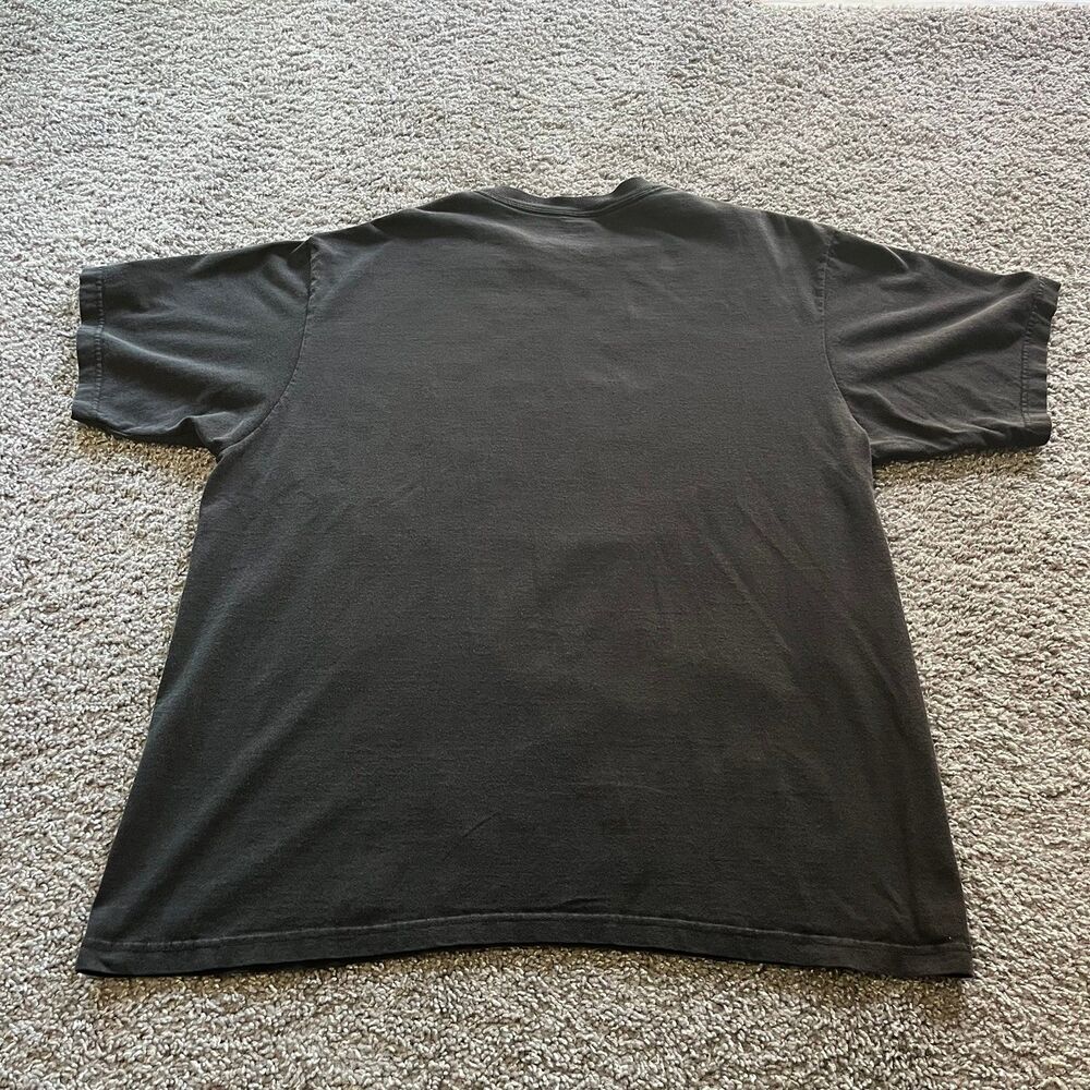Vintage 90s Philadelphia 76ers Sixers Autograph Team Up T Shirt Black Sz XL NBA - Picture 5 of 9